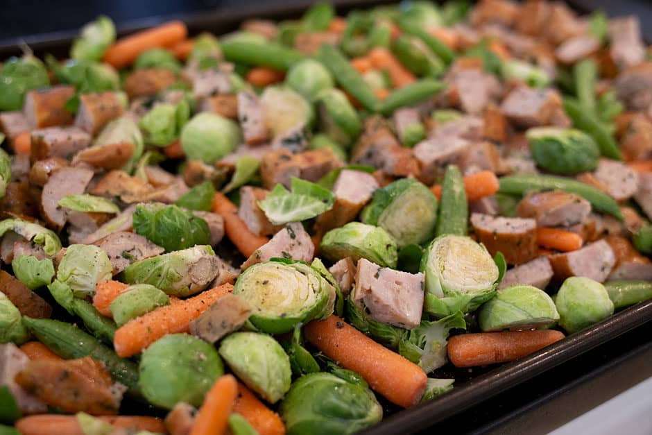 Looking for healthy 30 minute meals that the whole family will eat? This one is a favorite at our house and is chock full of vegetables to boot! Bonus: it's perfect for cleaning out the fridge at the end of the week.